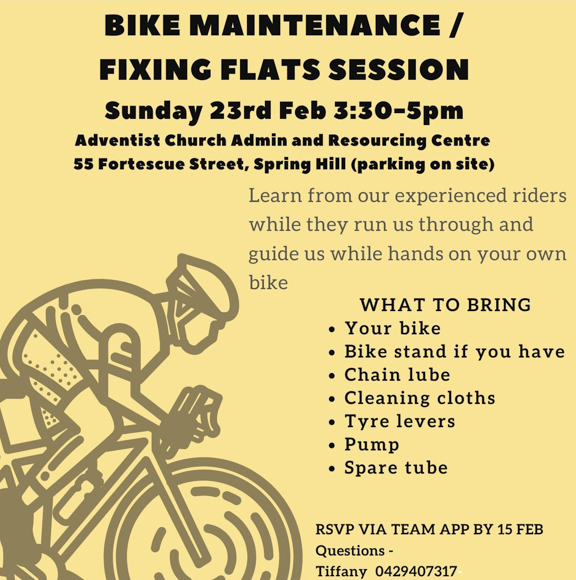 Bike maintenance